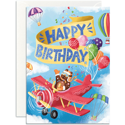 Happy Birthday Flying Bear