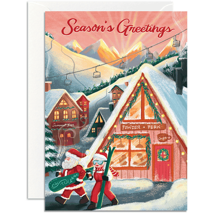 Season's Greetings - Powder and Perk